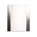 Access Lighting West End, LED Wall Sconce, Brushed Steel Finish, Opal Glass 62484LEDD-BS/OPL